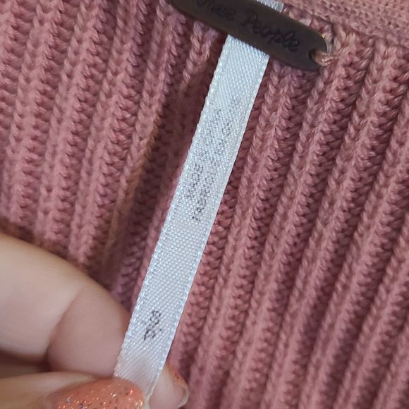 Free People Allure Pullover Sweater - Dusty Pink - Picture 8 of 10